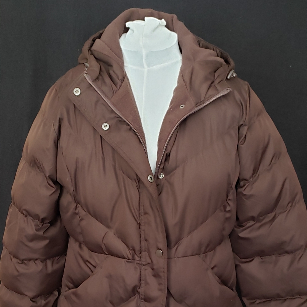 Puff hooded jacket